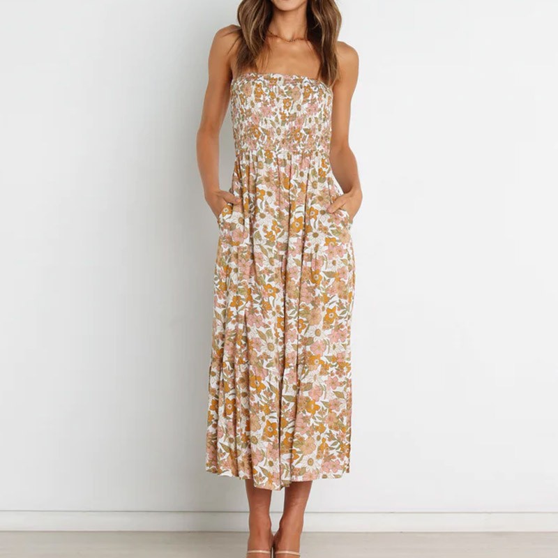 Overall Sleeveless Dress