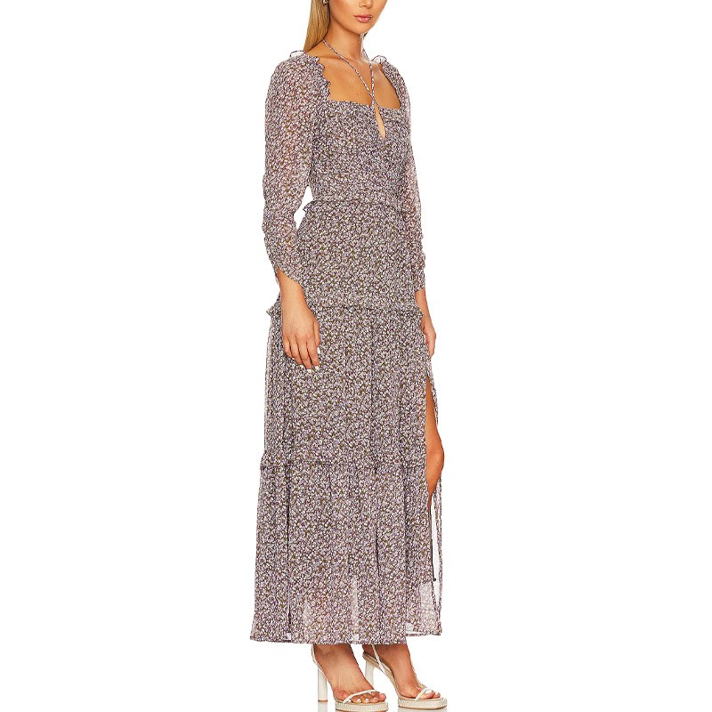 Floral Chiffon Dress