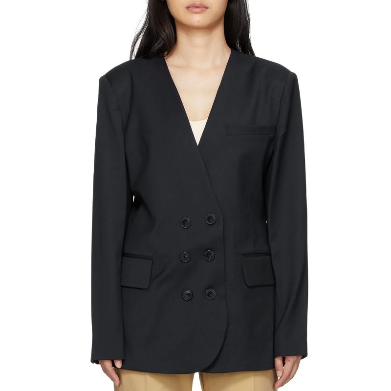 Cropped Black Puffer Jacket