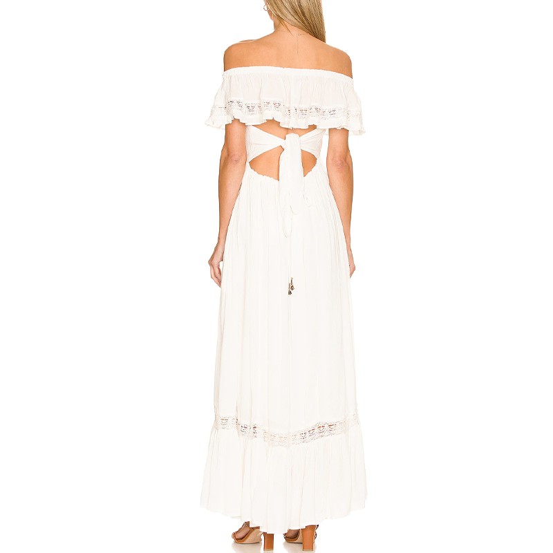 Off The Shoulder Maxi Dress