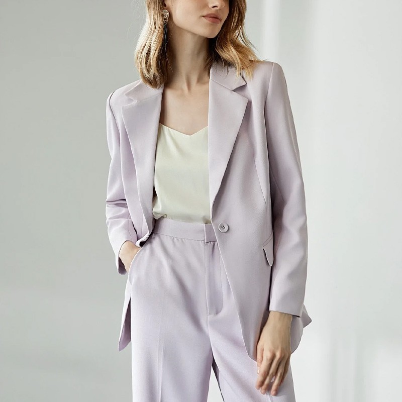 North Face Plus Size Purple Outerwear Blazer