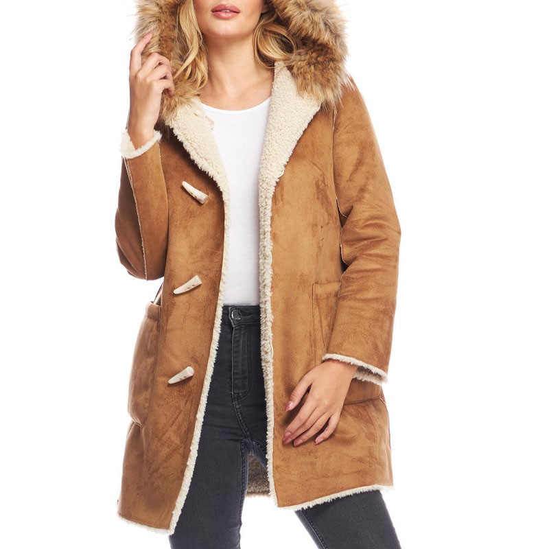 Brown Puffer Jacket For Women