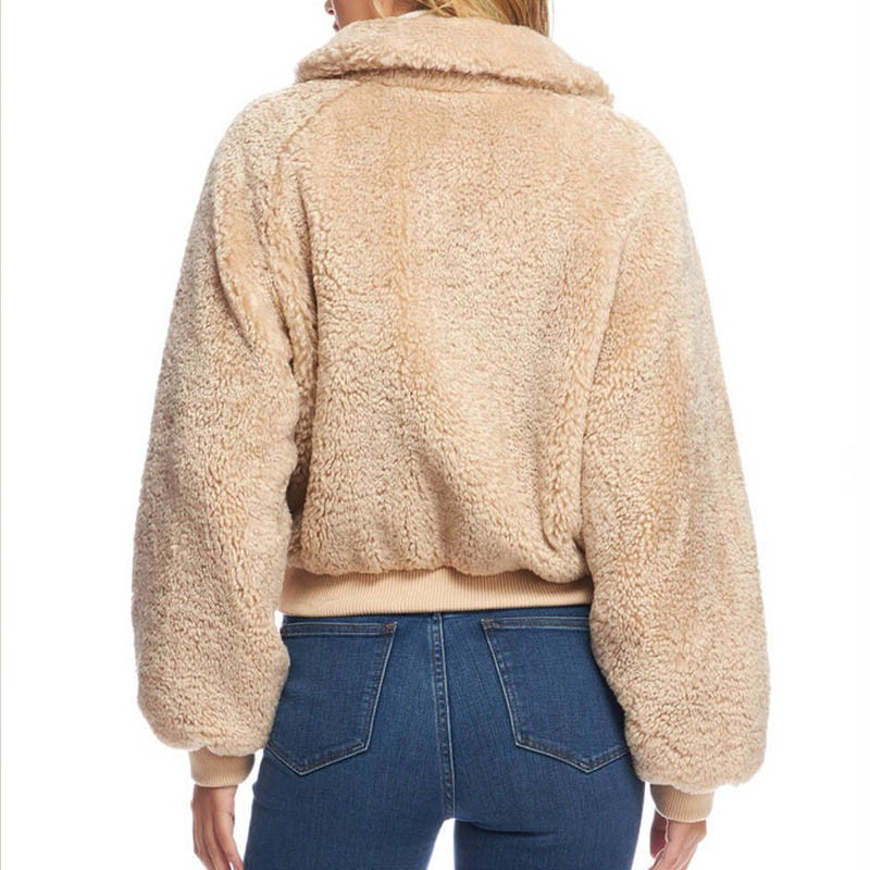 Khaki Safety Jacket For Women