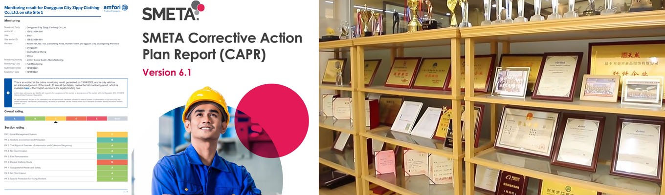 zippy SEMATA / BSCI certificates.