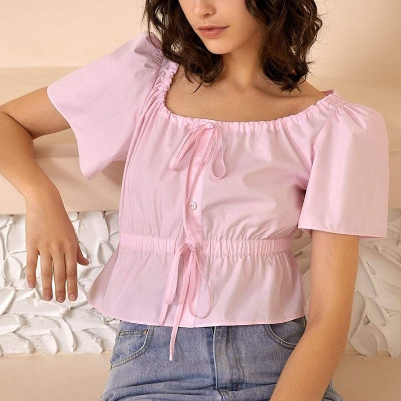Nice Summer Pink Blouses