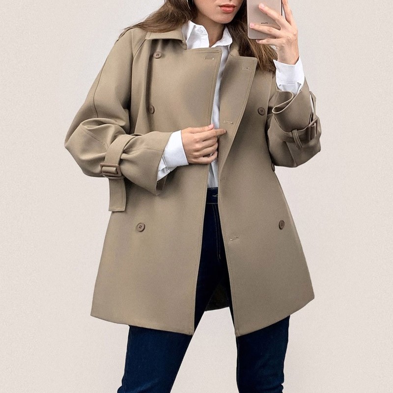 Winter Coats Clearance Cropped Leather Jacket