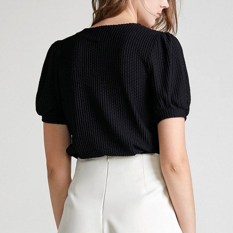 formal Rib Knit Tops for women