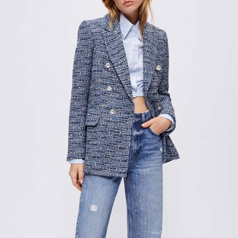 Women'S Winter Navy Blue Coat