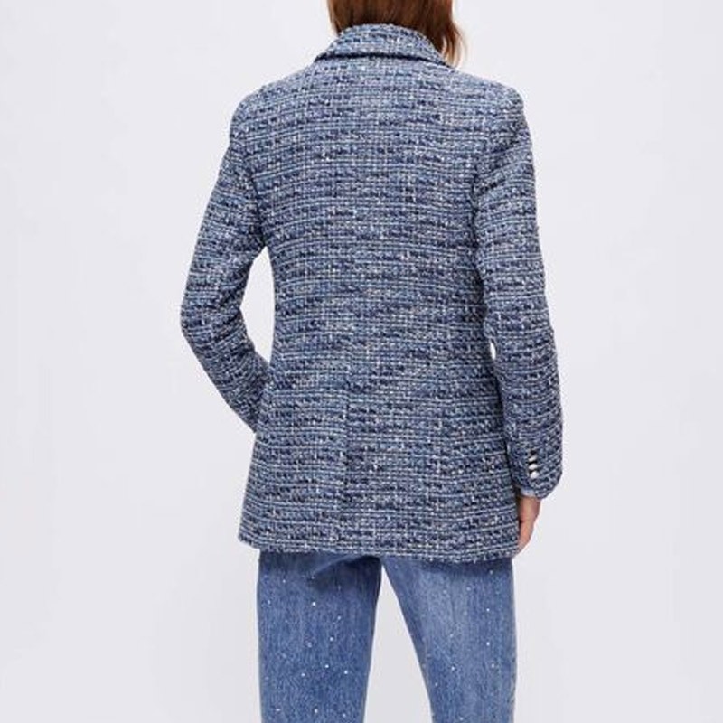 Women'S Winter Navy Blue Coat