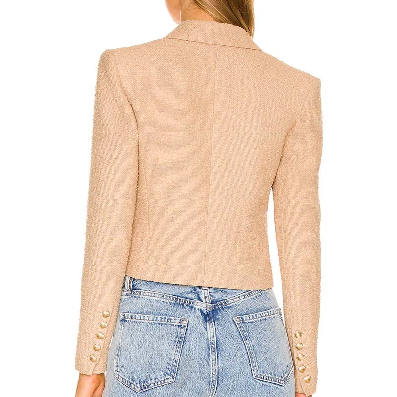 Tan Short Trench Coat