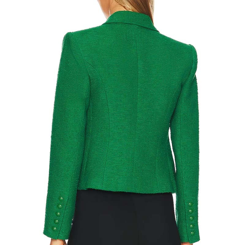 Green Puffer Jacket Coat