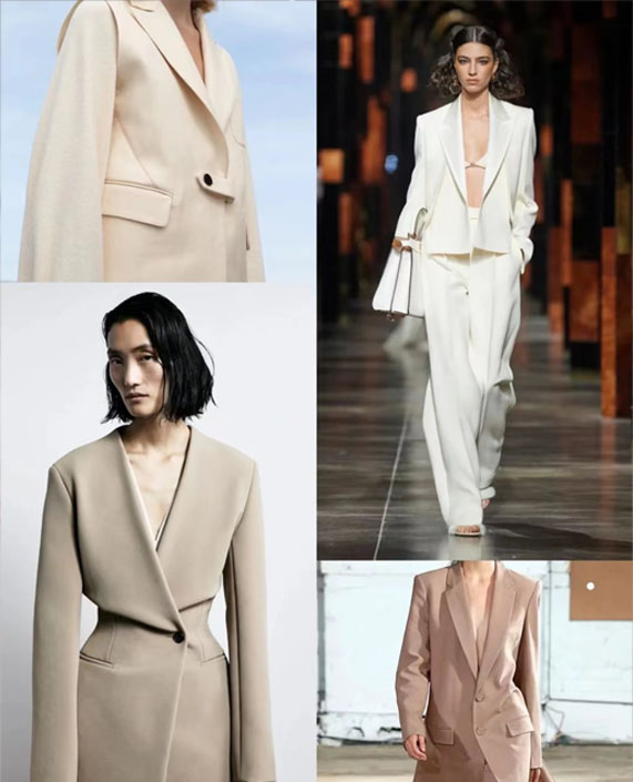 How to wear a girl's suit