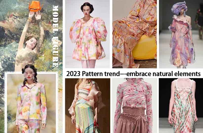 2023 Pattern trend--embrace natural elements