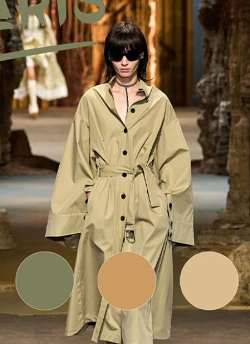 2023ss Paris fashion show color