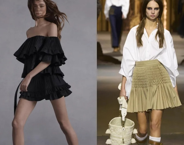 trend of half skirt in spring and summer