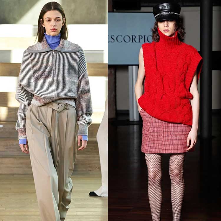 Sweater silhouette trend