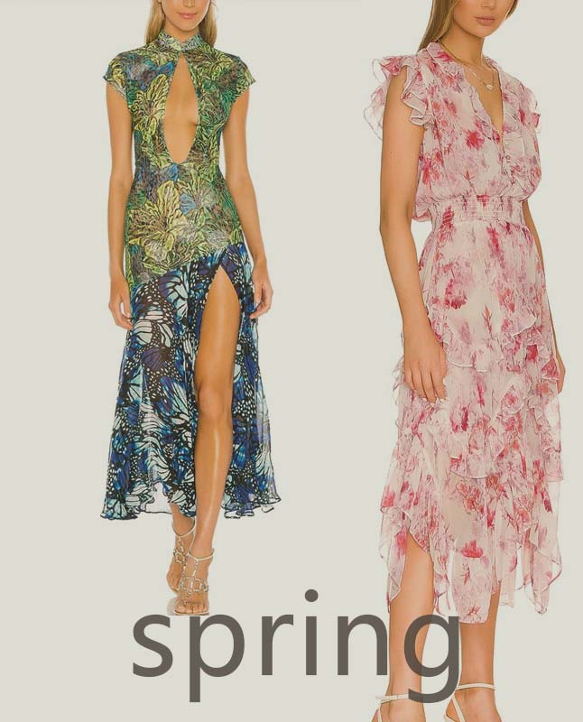 Description of new spring clothes