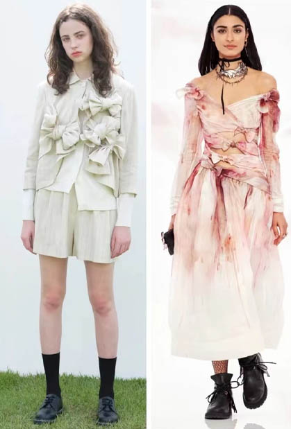 Details of women's wear-butterfly