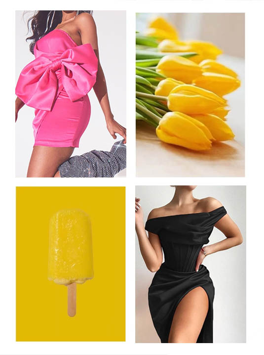 Spring and summer accessories and design details