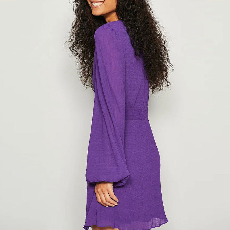 New Purple Mini Dress