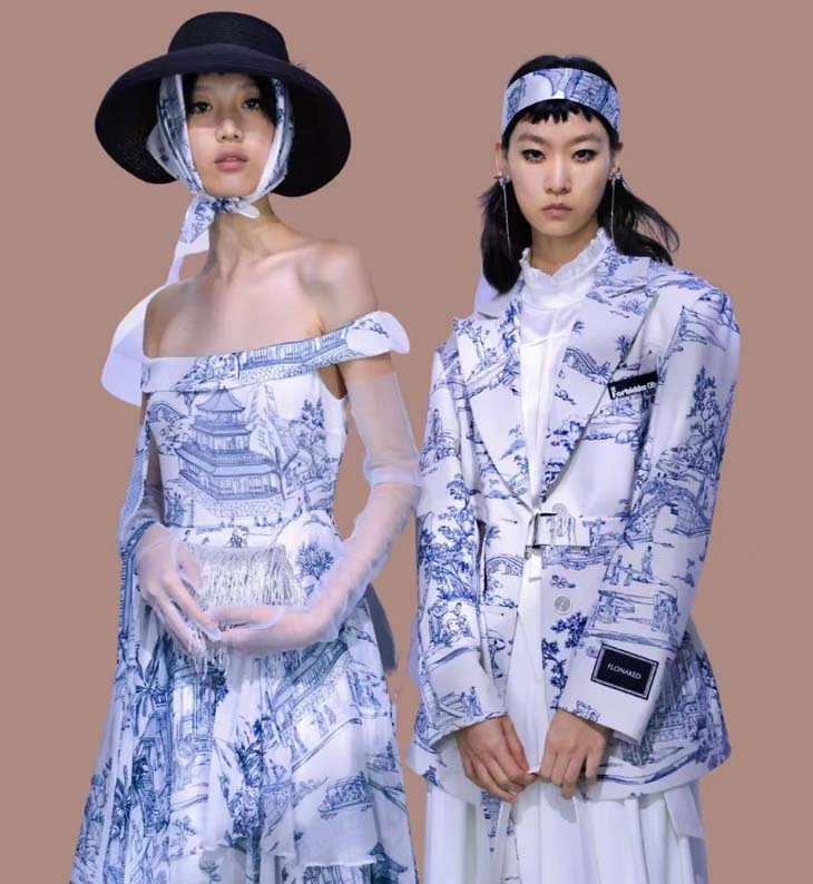 What is the beauty of Oriental clothing craft?