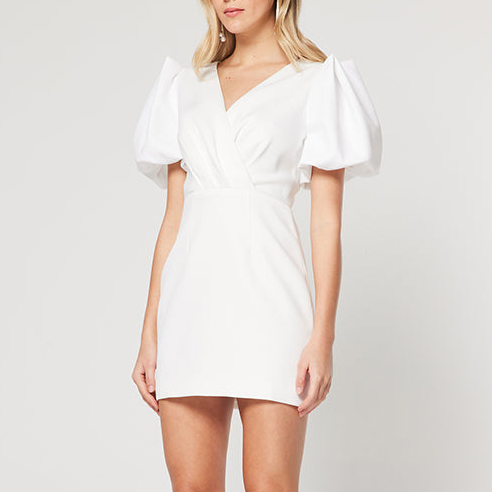 White Bodycon Maxi Dress For Women